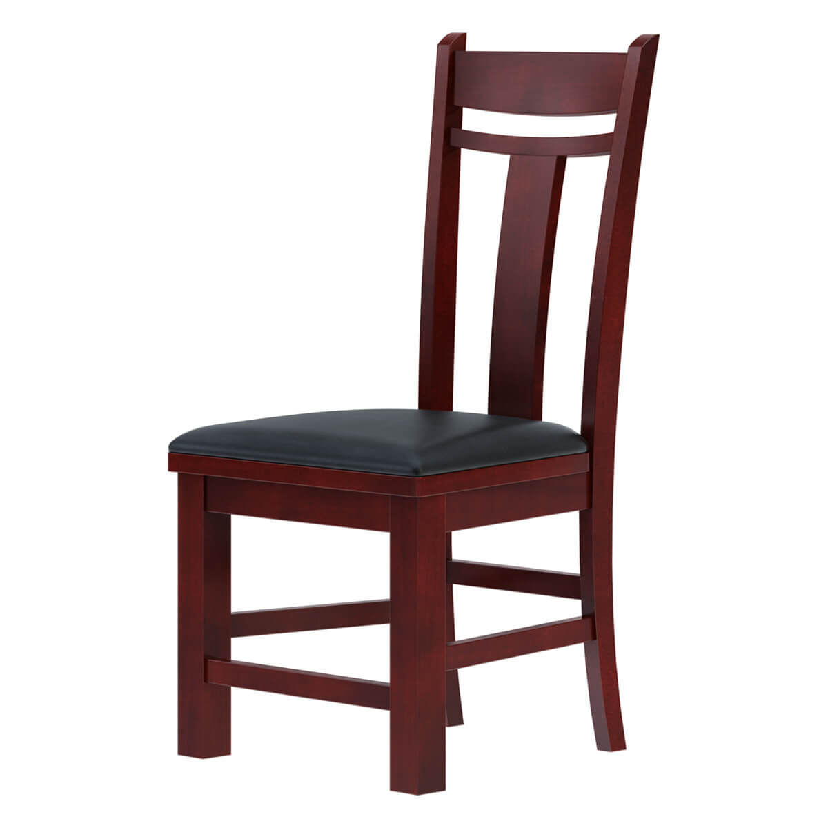 Garcia Solid Mahogany Wood Upholstered Dining Chair