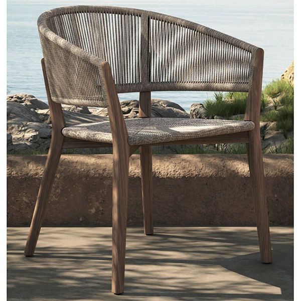 Cares Dining Chair and Teak Table